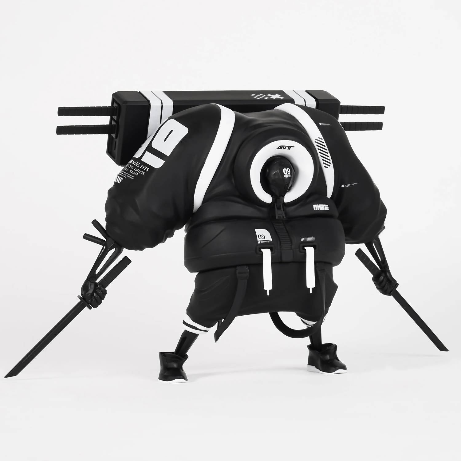 Purearts - Master9eyes 1/12 Vinyl Figure - Ghost Eyes Edition - action - action - figures - black