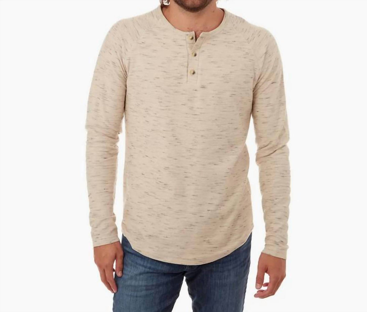 Px - Beckett Long Sleeve Henley Tee