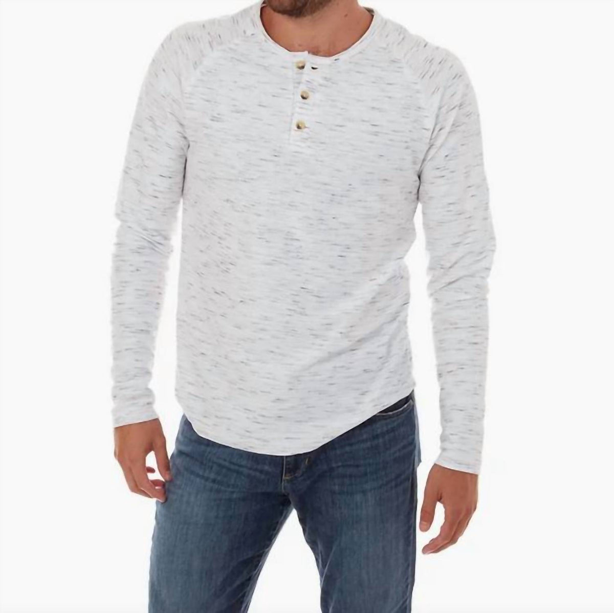 Px - Beckett Long Sleeve Henley Tee
