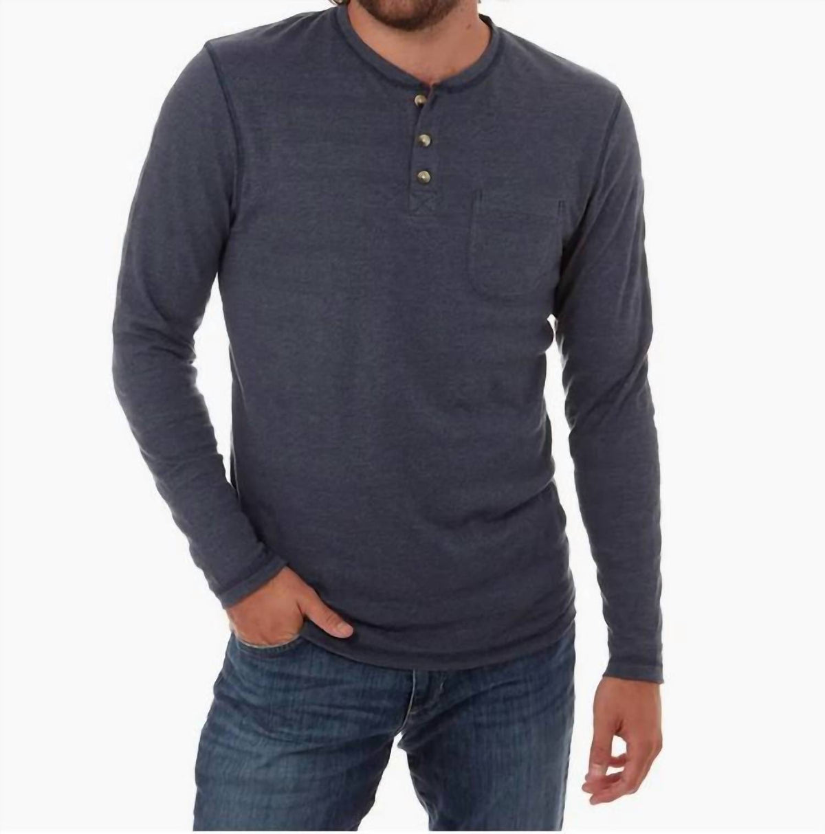 Px - Harper Long Sleeve Henley