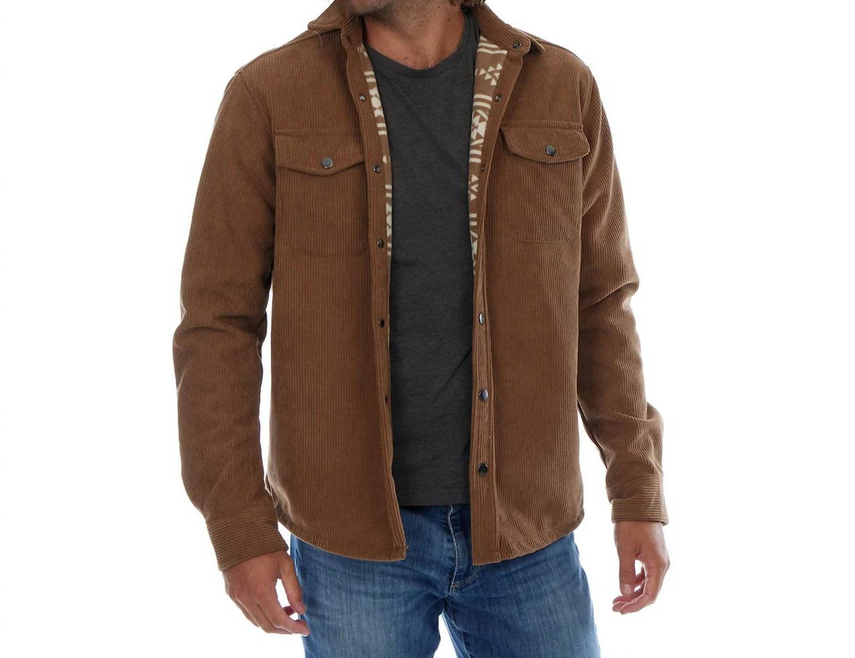 Px - Hugo Corduroy Microfiber Lined Jacket