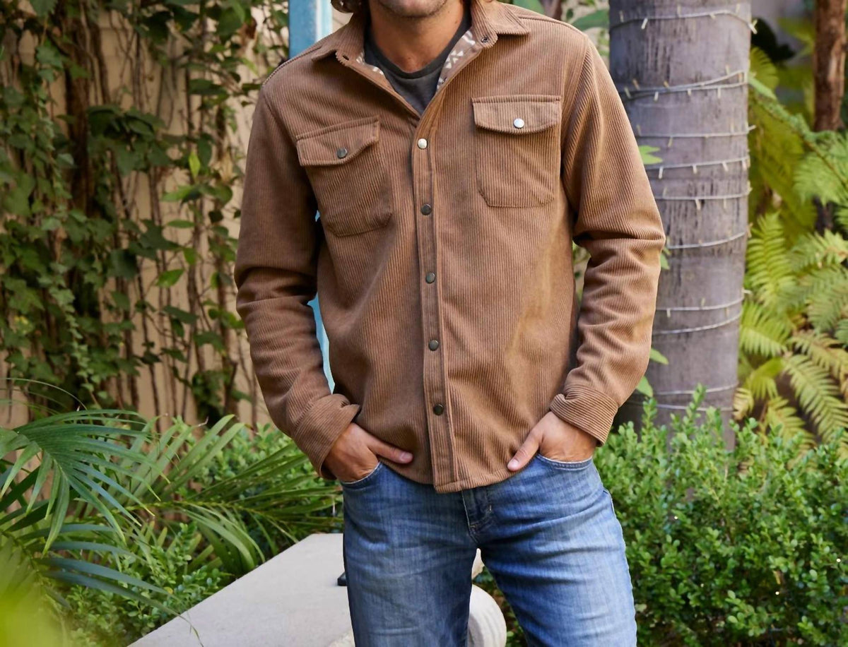 Px - Hugo Corduroy Microfiber Lined Jacket
