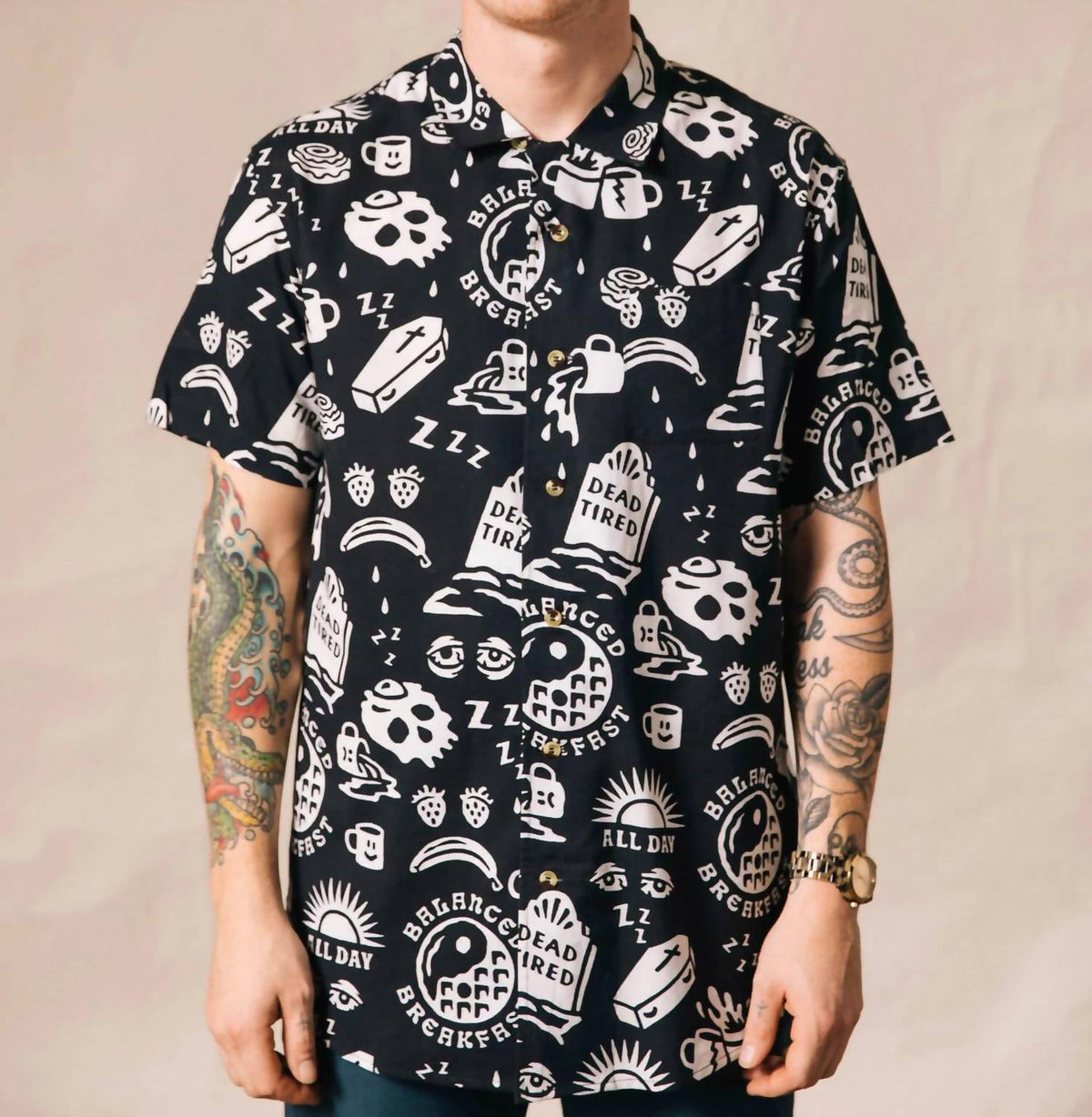 Pyknic - Dead Tired Button-up Shirt