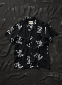 Pyknic - Unisex Rolling Deep Sushi Button-up Shirt