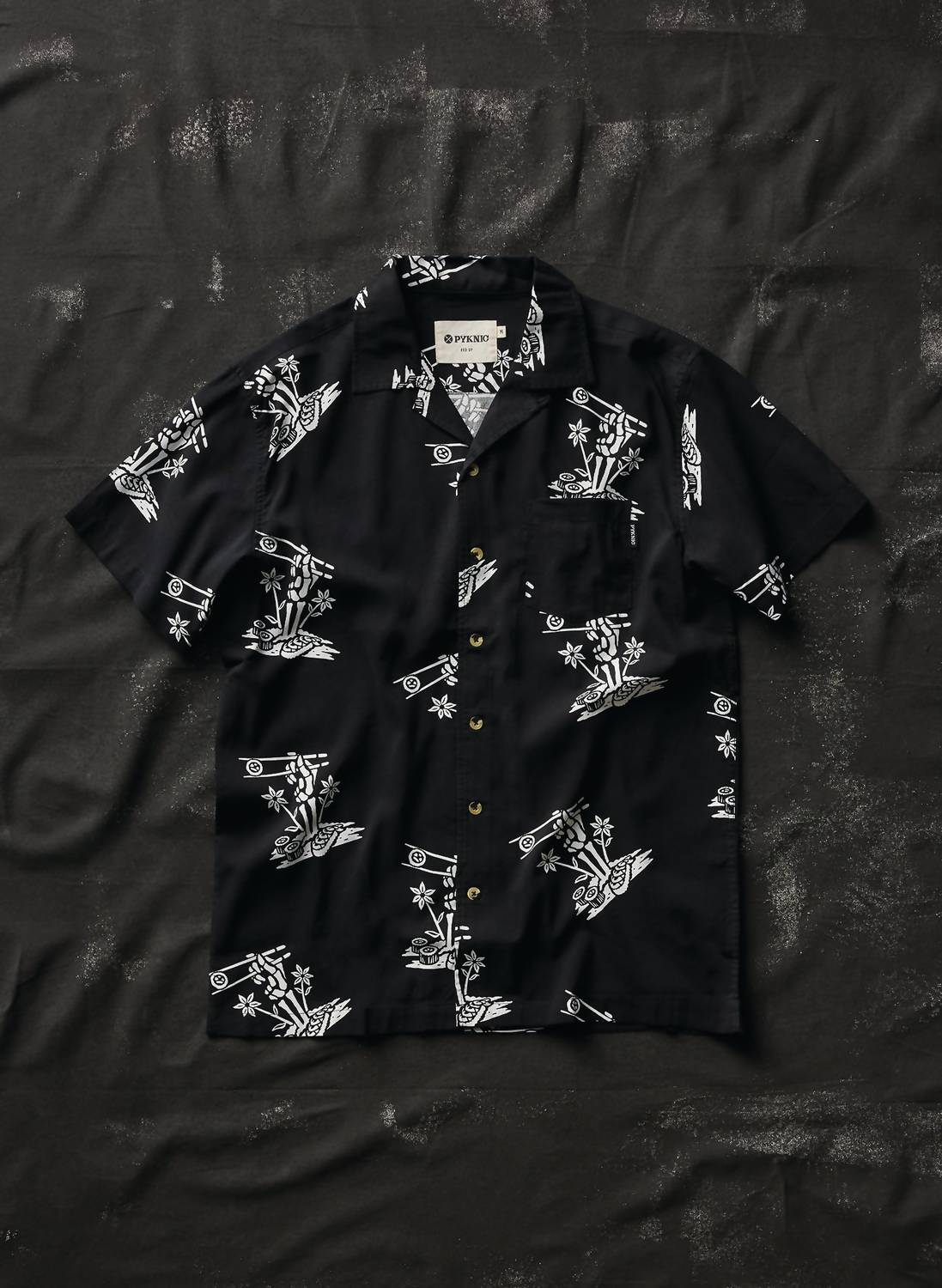Pyknic - Unisex Rolling Deep Sushi Button-up Shirt