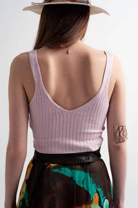 Q2 - Knitted Crop Top