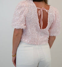 Q2 - Phoebe Sequin Brunch Top