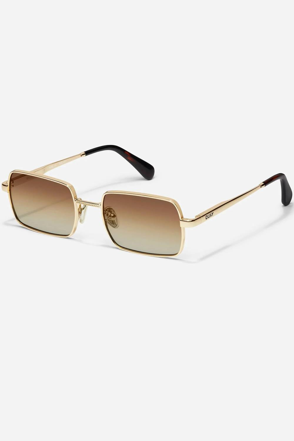Quay - Men's Dnd Narrow Rectangular Sunglasses