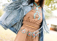 Queen Of Sparkles - Necklace Top - brown - clothing - crop - tops