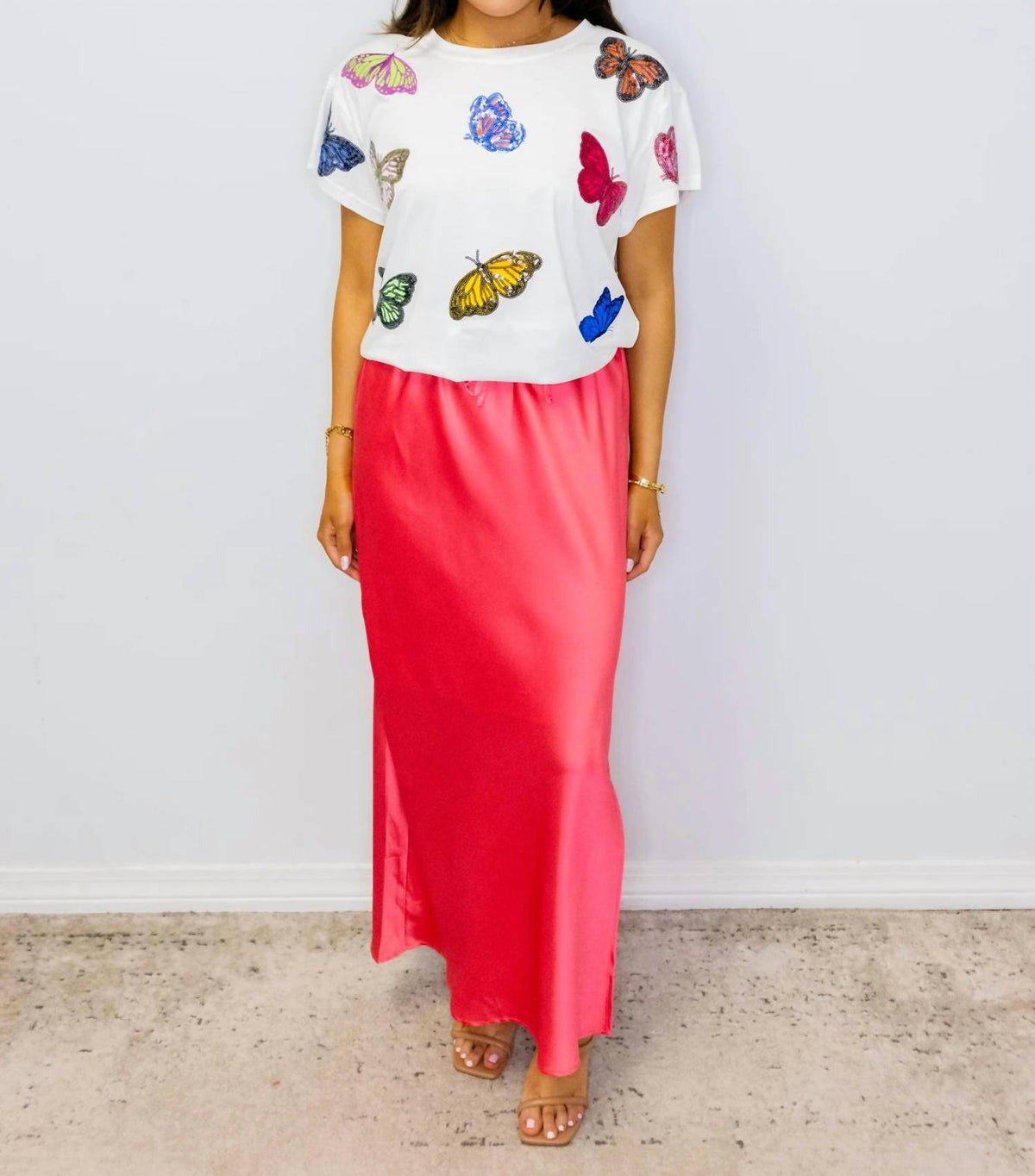 Queen Of Sparkles - Short Sleeve Butterfly Tee