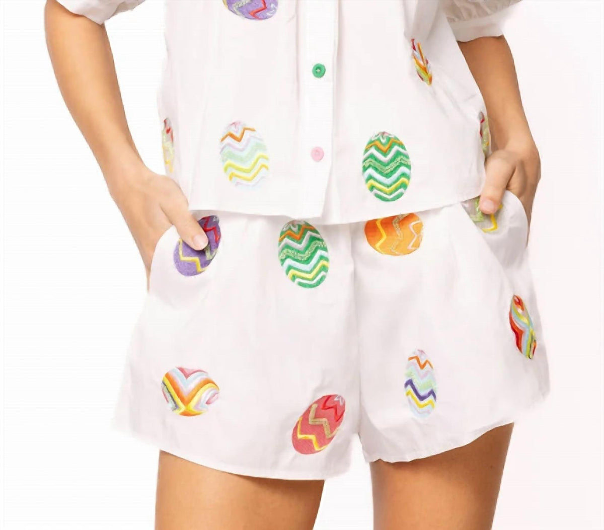Queen Of Sparkles - Women's Easter Egg Short