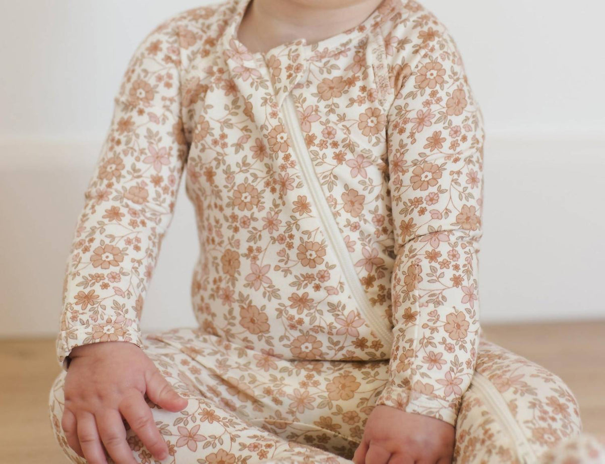 Quincy Mae - Bamboo Zip Footies