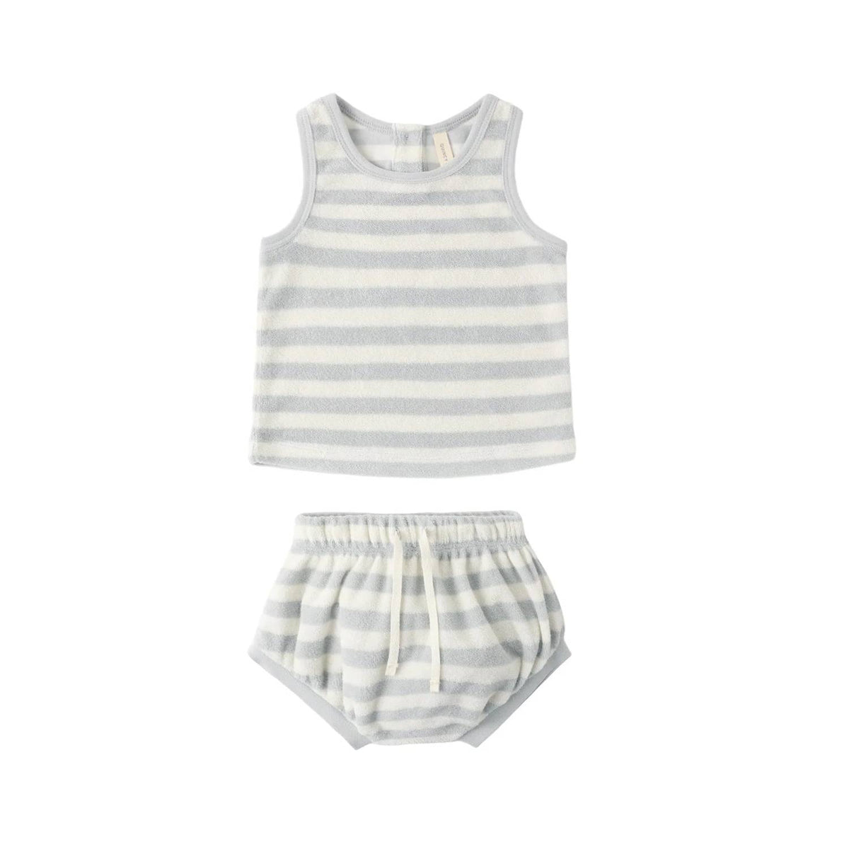 Quincy Mae - Boy's Terry Tank and Short Set