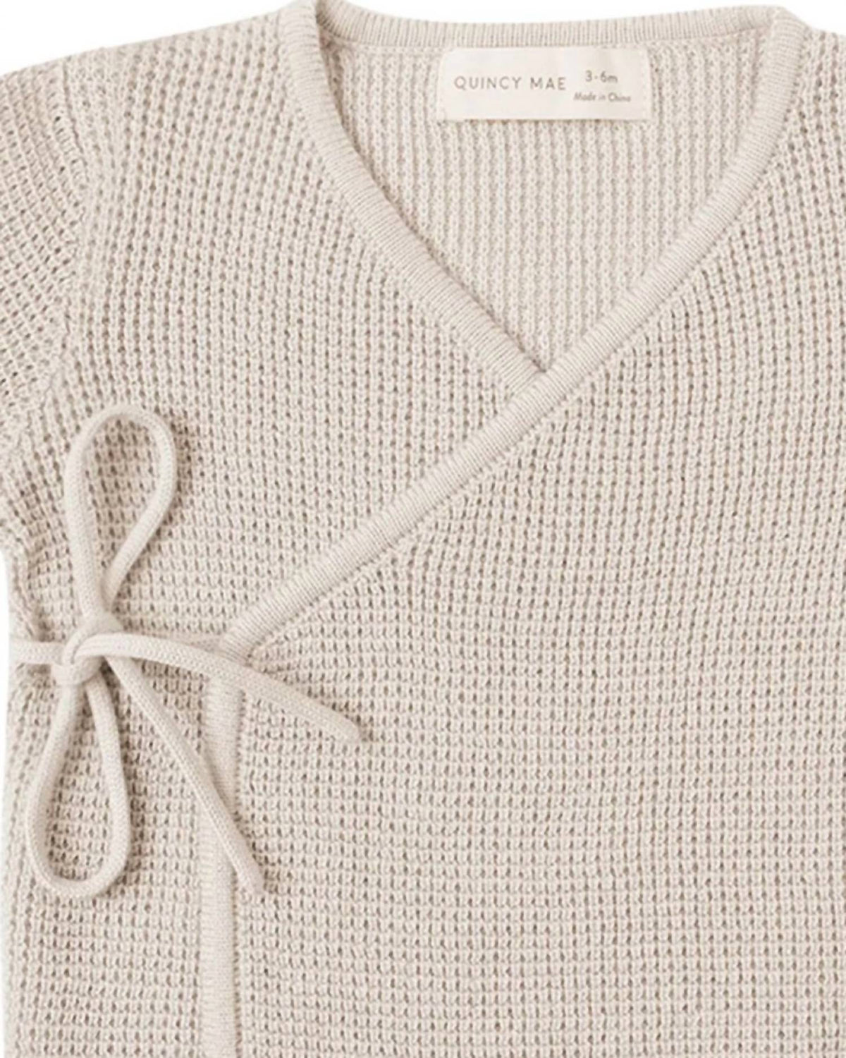 Quincy Mae - Kid's Knit Wrap Top