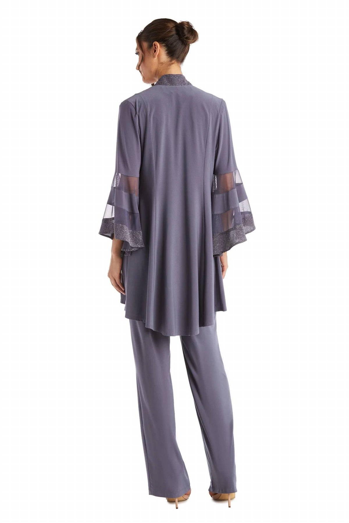 R&M Richards - Formal Duster Jacket and Pant Set