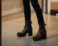 R13 - Pre-loved Women's Ankle Harness Ring Boot