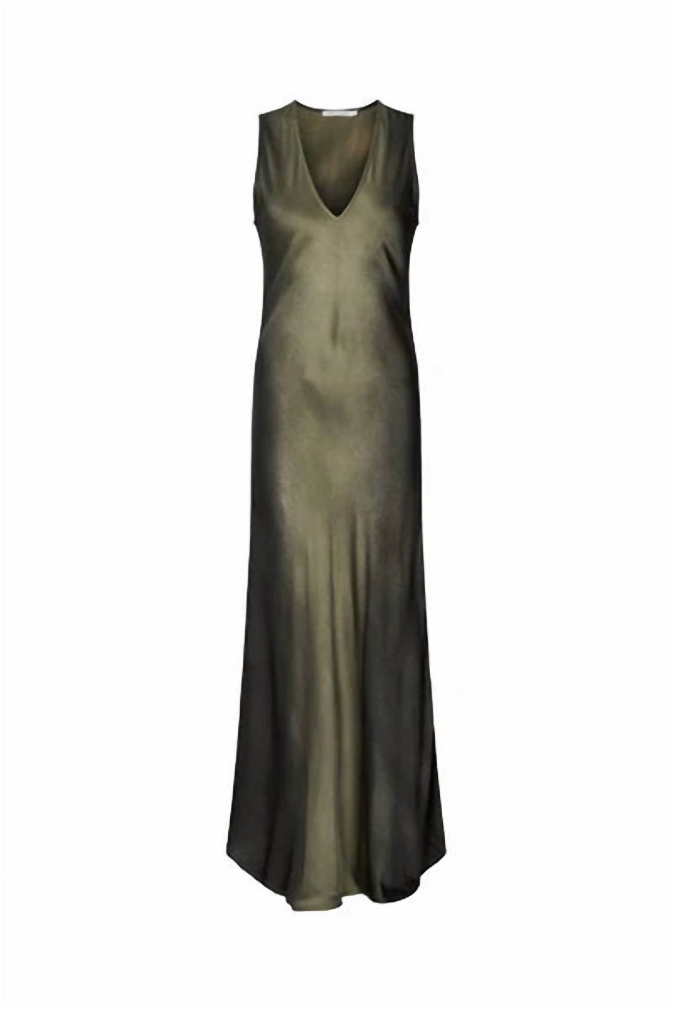 Rabens Saloner - Graffiti Bias Dress - clothing - dresses - green