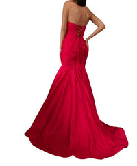 Rachel Allan - Luxurious Taffeta Mermaid Prom Dress - clothing - dresses - patterned