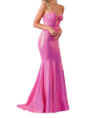 Rachel Allan - Strapless Sweetheart Prom Dress - clothing - dresses - patterned