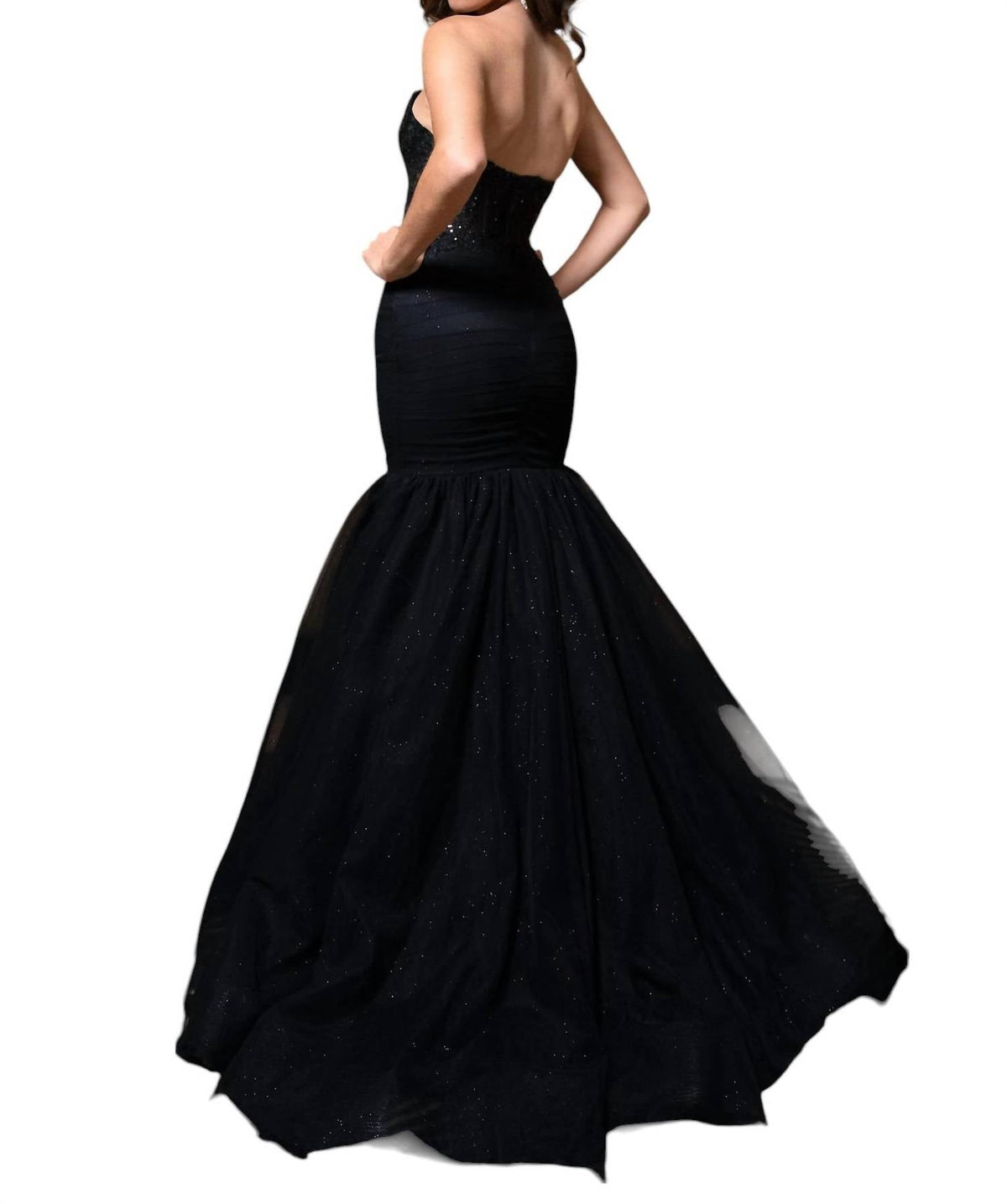 Rachel Allan - Structured Bodice Mermaid Prom Dress