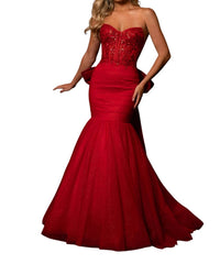 Rachel Allan - Sweetheart Off Shoulder Prom Dress - clothing - dresses - patterned
