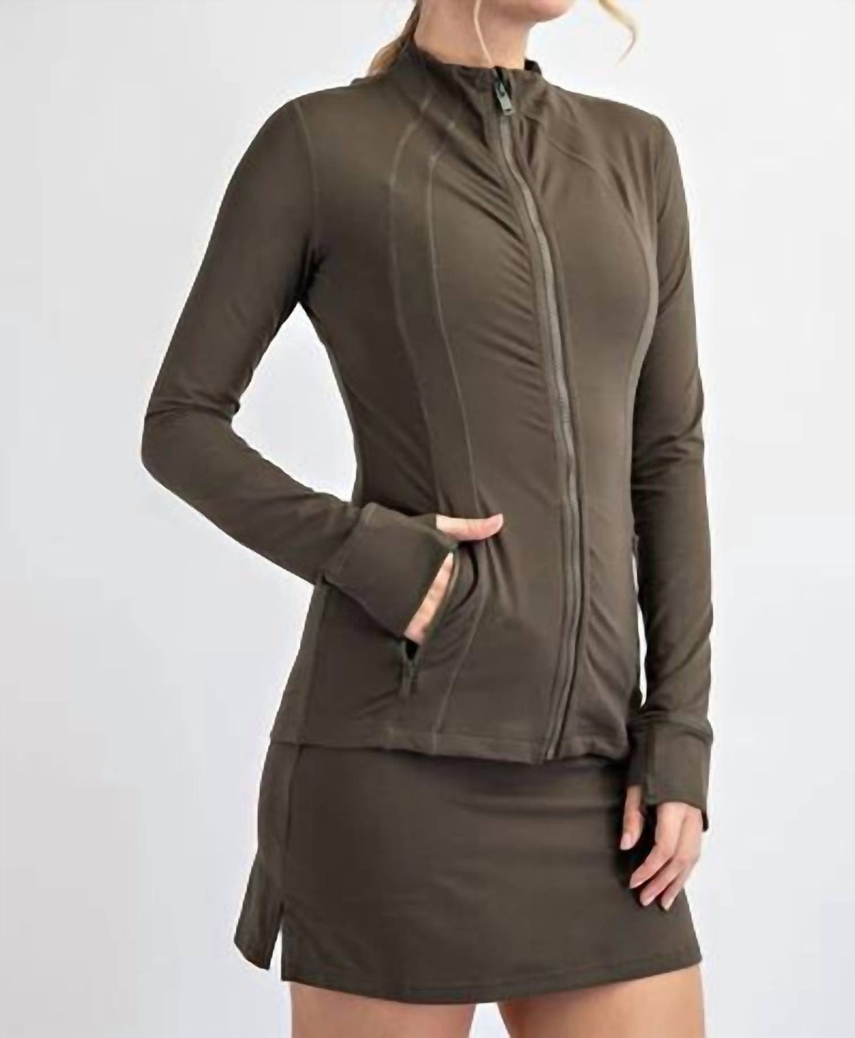 Rae Mode - Athleisure Zipper Jacket