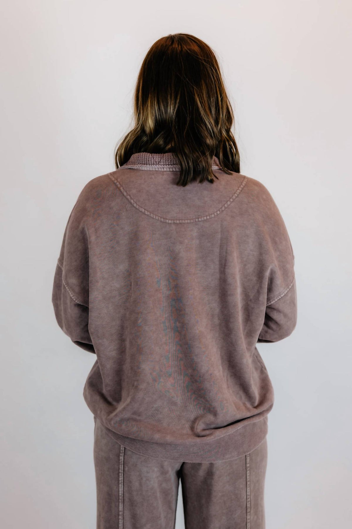 Rae Mode - Avia Mineral Washed Pullover & Barrel Pant Set