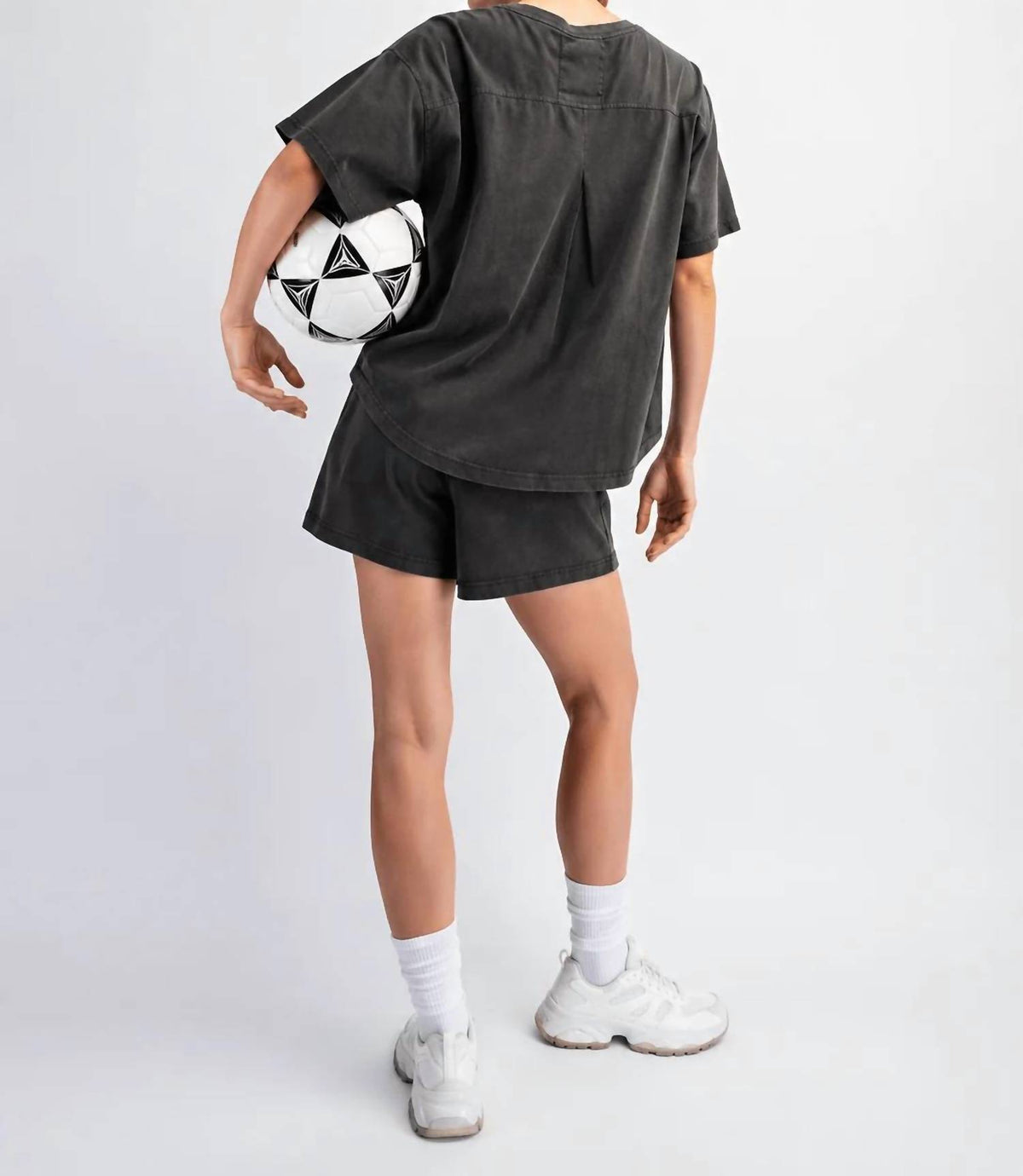 Rae Mode - Comfort Washed Cotton Shorts Set