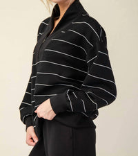 Rae Mode - Jetset Stripe Scuba Lounge Set