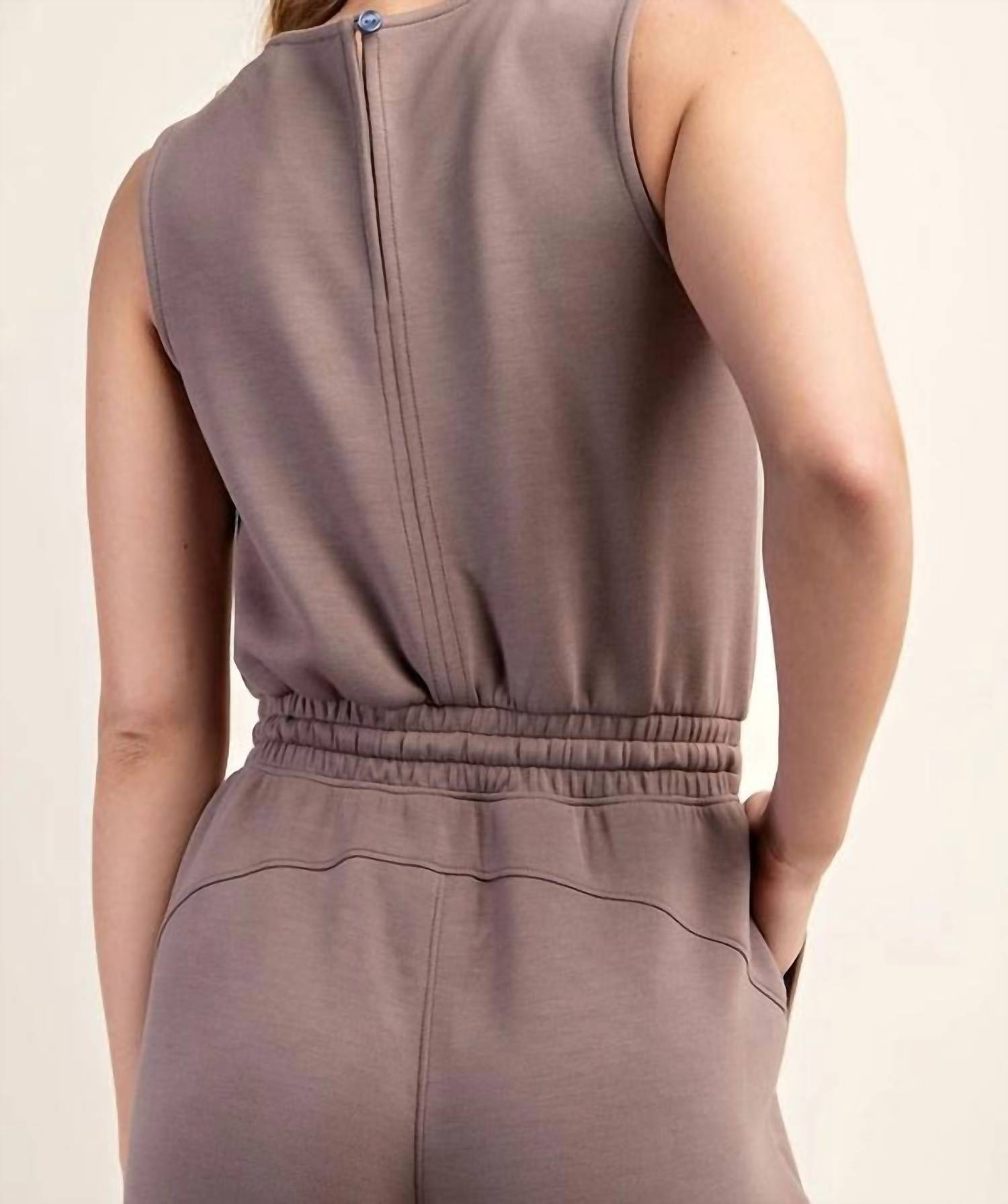 Rae Mode - Lennox Modal Jumpsuit - brown - clothing - jumpsuits