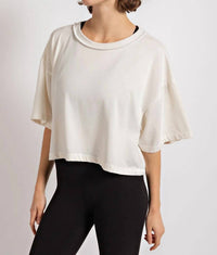 Rae Mode - Mineral Washed Crop Top