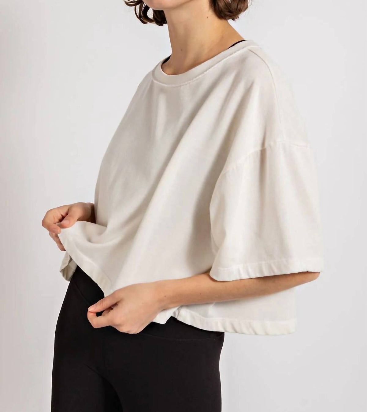 Rae Mode - Mineral Washed Crop Top