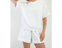 Rae Mode - Modal Scuba Basic Short Sleeve Top