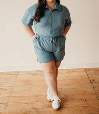 Rae Mode - Molly Half-zip Romper