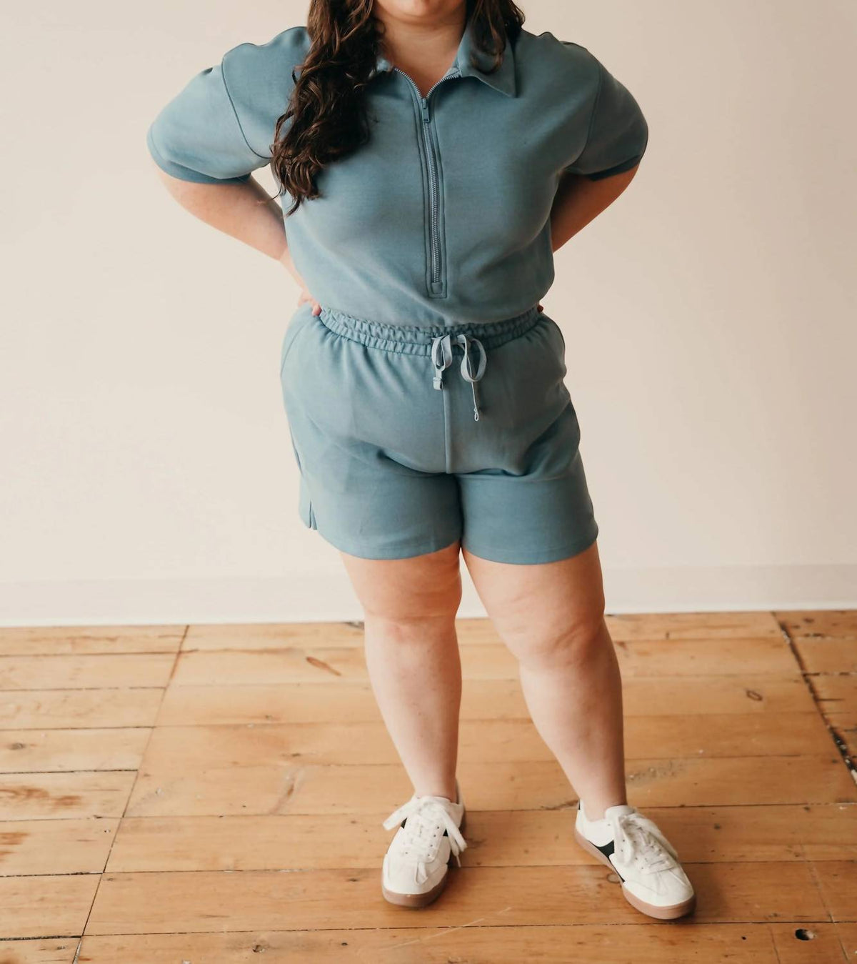Rae Mode - Molly Half-zip Romper