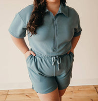 Rae Mode - Molly Half-zip Romper