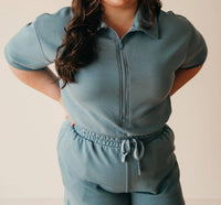 Rae Mode - Molly Half-zip Romper