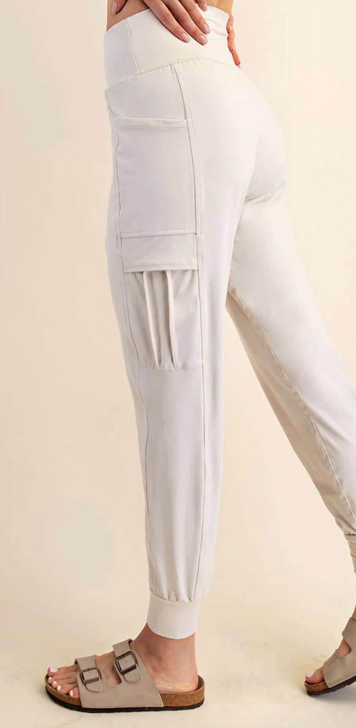 Rae Mode - Plus Size Butter Jogger With Side Pockets