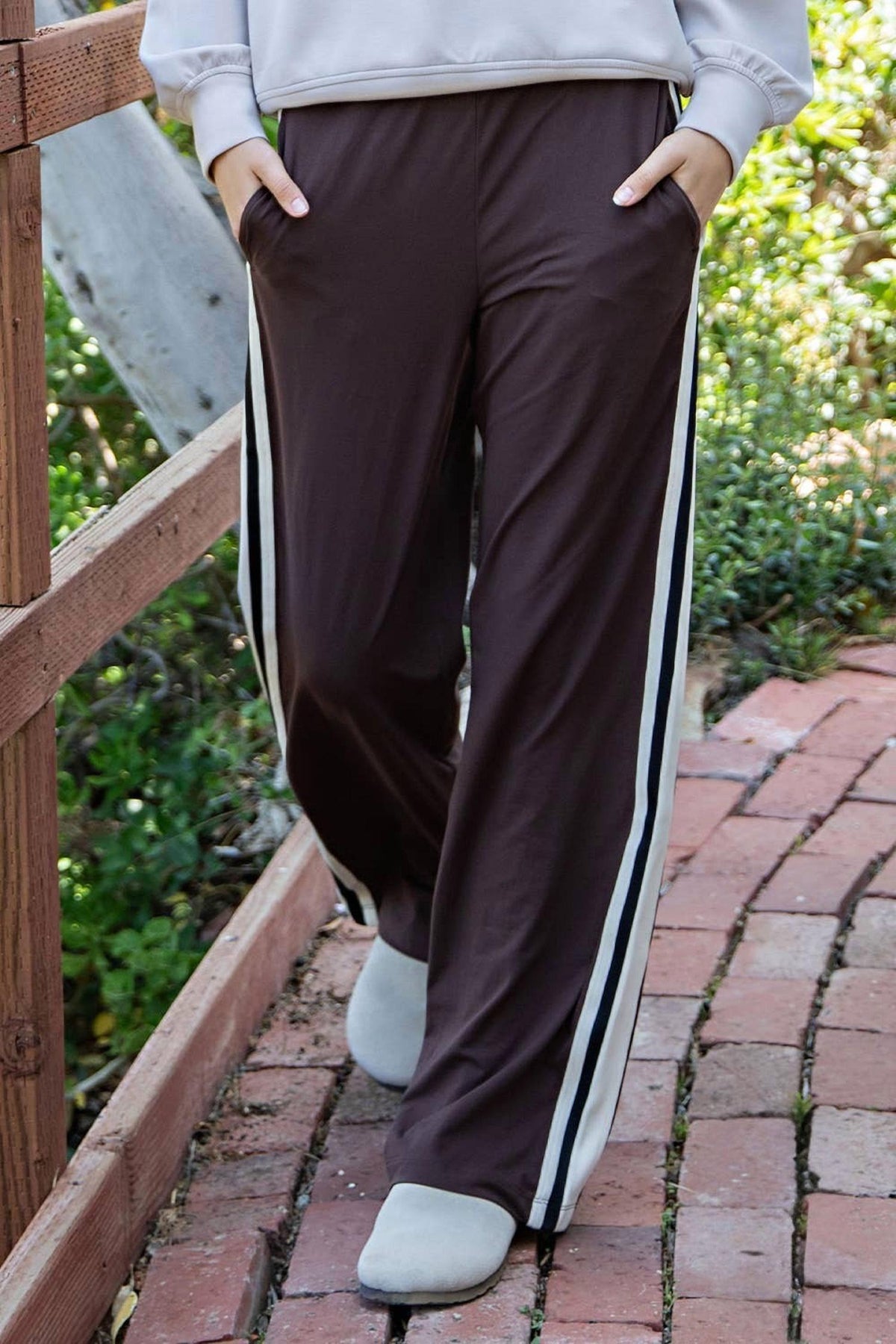 Rae Mode - Side Stripe Track Pant