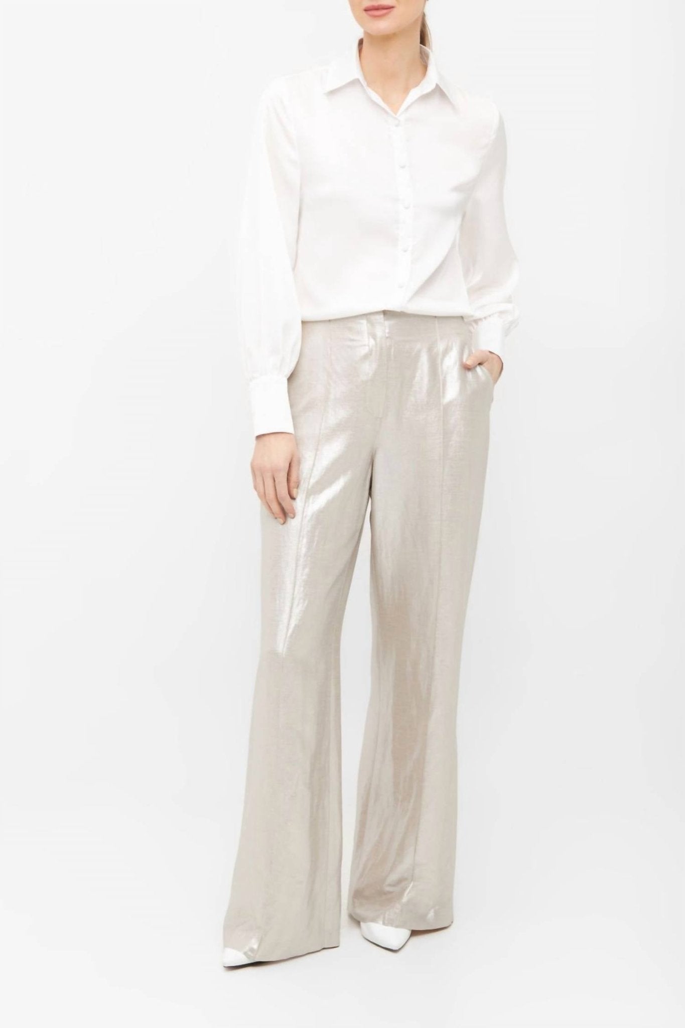 Raffaello Rossi - Agatha Wide Leg Trousers - clothing - flare - jeans