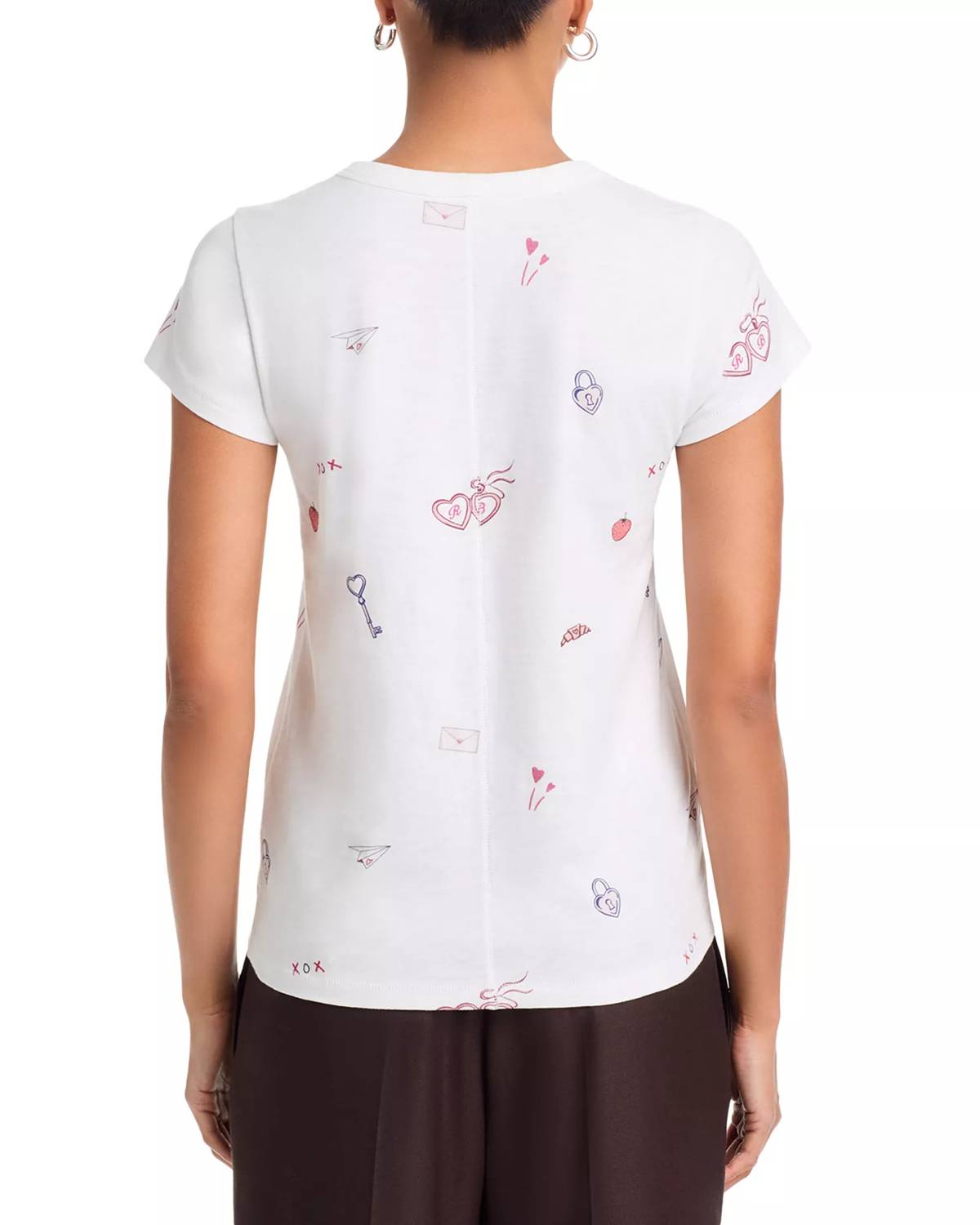 Rag & Bone - All Over Valentines Tee
