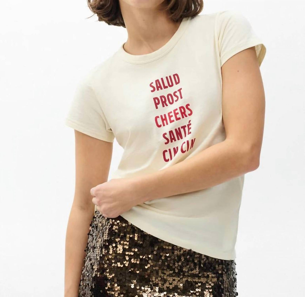 Rag & Bone - Cheers Baby Tee