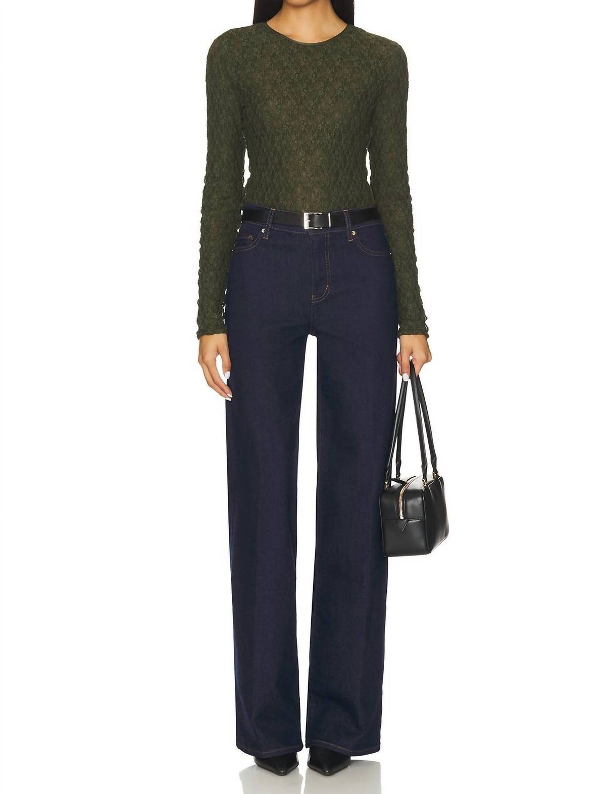 Rag & Bone - Ellie Lace Long Sleeve Tee