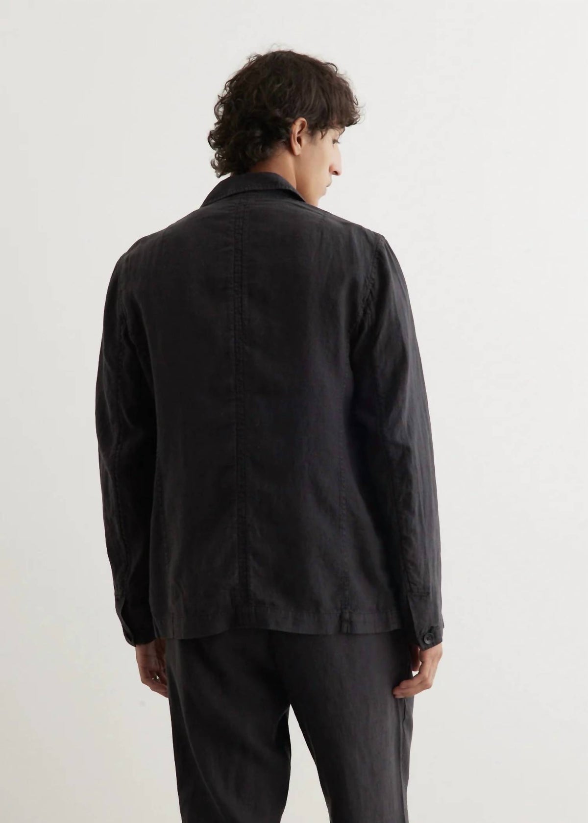Rag & Bone - Evan Chore Linen Jacket