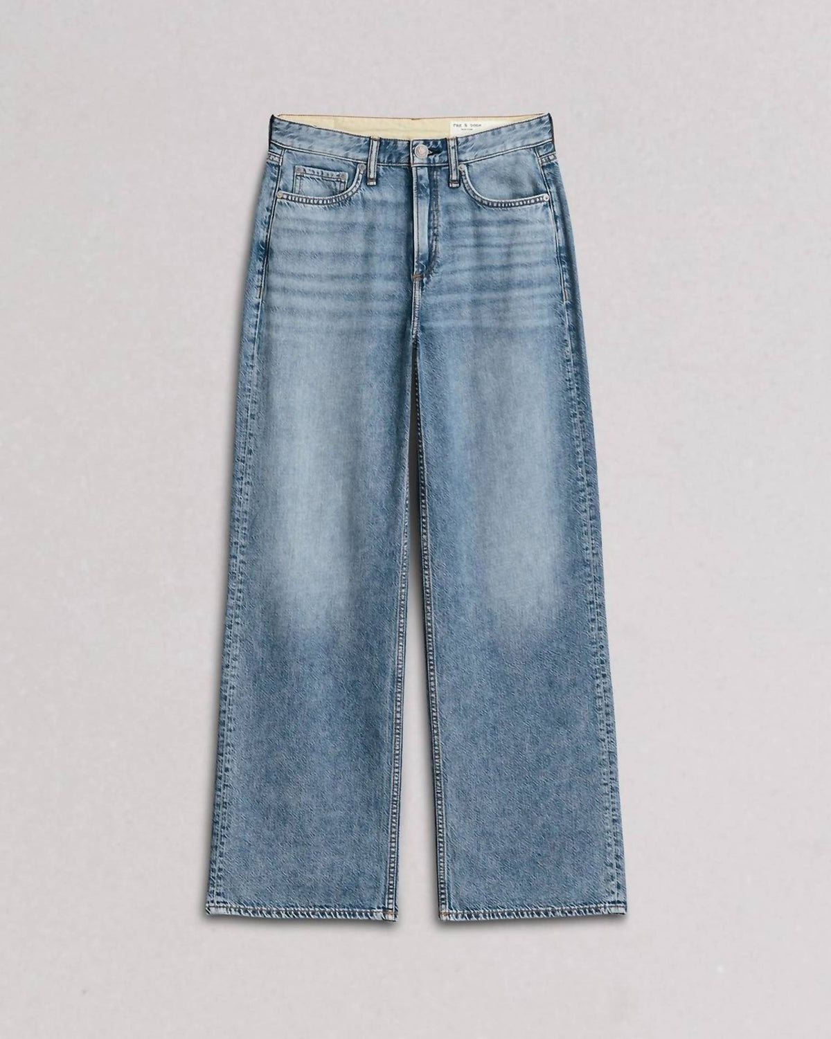 Rag & Bone - Featherweight Logan Wide Leg Jeans