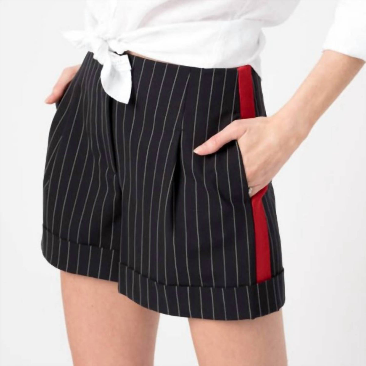 Rag & Bone - Jess Pinstripe Short