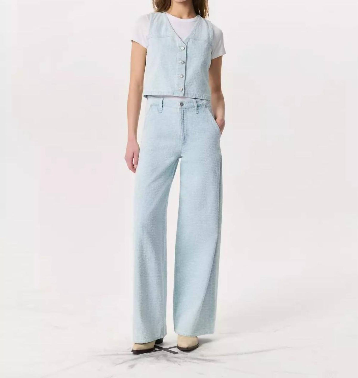Rag & Bone - Juliana Tweed Button-front Vest