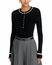Rag & Bone - KASSY RIB HENLEY TOP