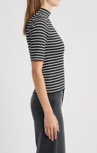 Rag & Bone - Knit Stripe Rib Tee Top