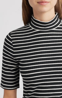 Rag & Bone - Knit Stripe Rib Tee Top